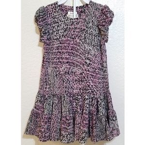 Helena from Neiman Marcus Purple Splatter Drop Waist Dress Size 4T
